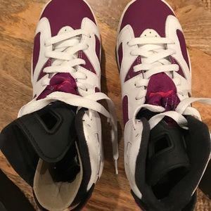 Jordan’s Purple and White with original box